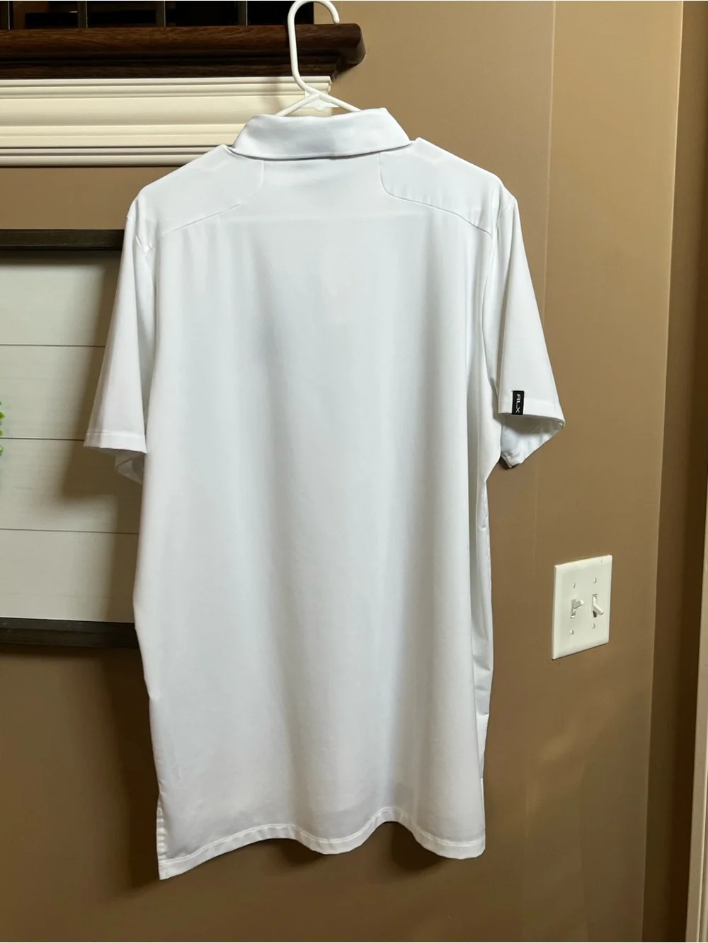 Ralph Lauren White Polo with Subtle Chest Logo PGA Championship 2014 Valhalla